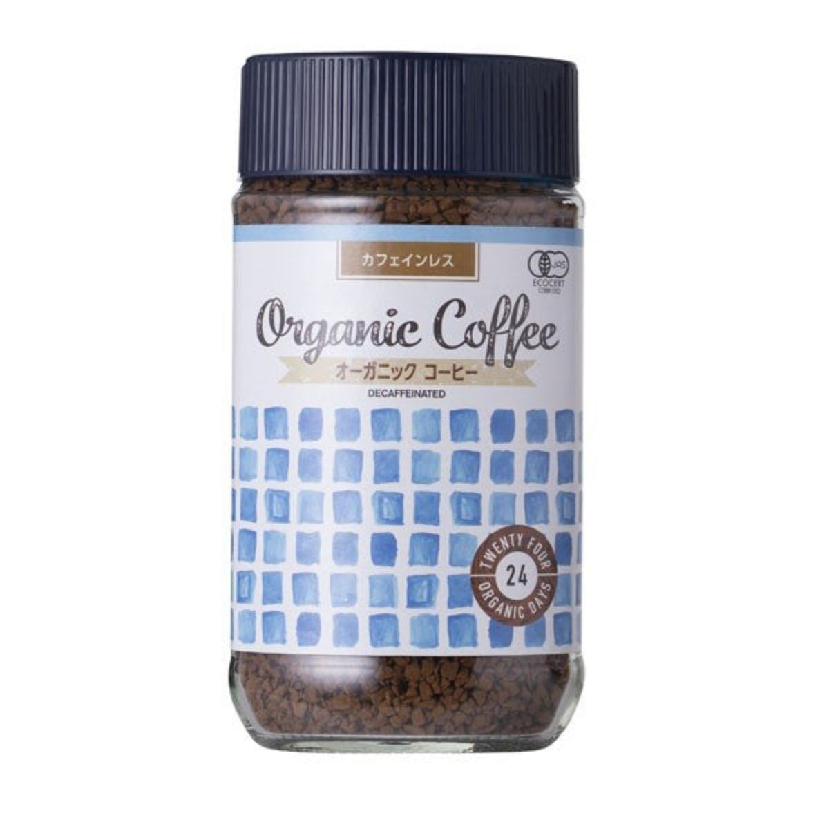 【24 ORGANIC DAYS】インスタントコーヒー(カフェインレス)